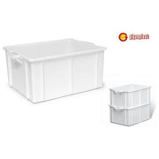 Giganplast 2600M4-BI Diamant Contenitore Sovrapponibile 50 L Polipropilene colore Bianco