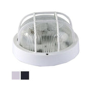 Syntesy Plafoniera pl Tonda nera Griglia Syntesy 00543