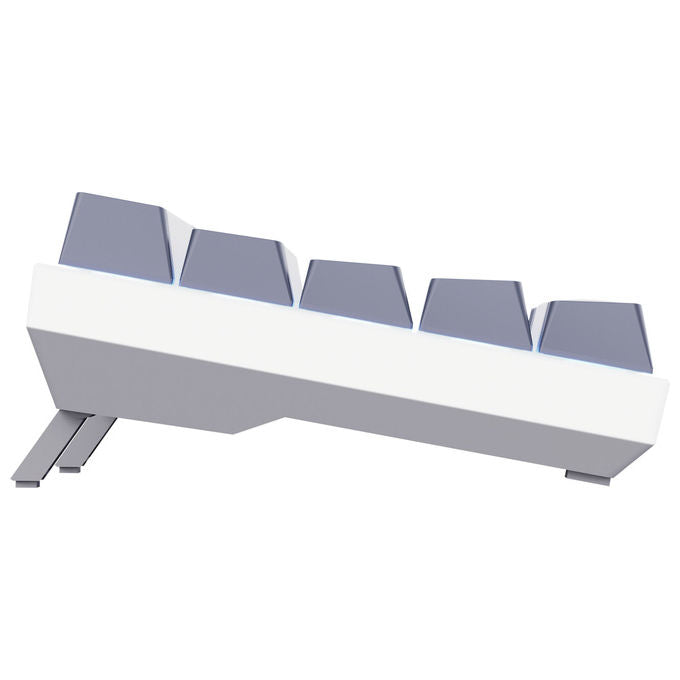 Trust GXT 873 Acira Mini Tastiera Gaming Meccanica 60% Tri-Mode Wireless Bluetooth RGB Layout Italiano colore Bianco