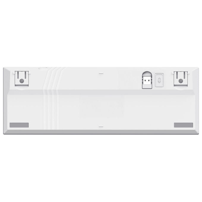 Trust GXT 873 Acira Mini Tastiera Gaming Meccanica 60% Tri-Mode Wireless Bluetooth RGB Layout Italiano colore Bianco