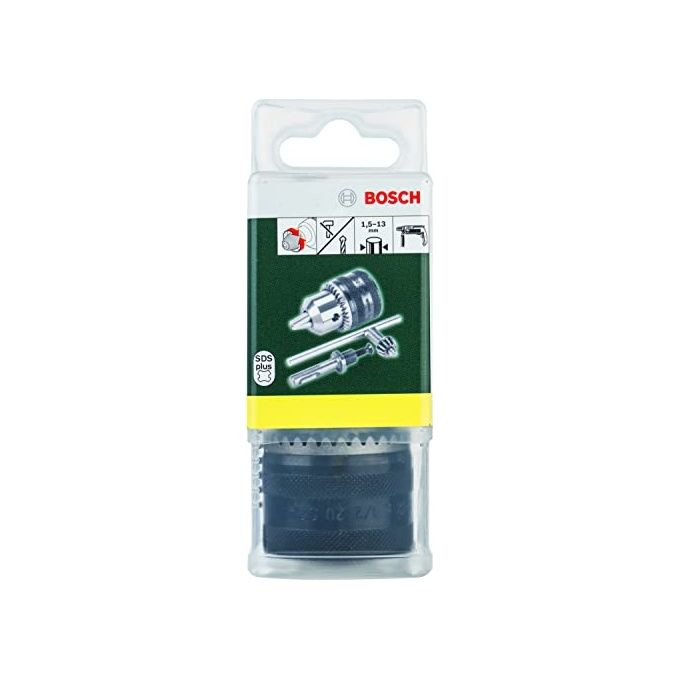 Bosch Raccordo Sds Plus con Mandrino 1.5 - 13mm Accessorio per Martello Perforatore