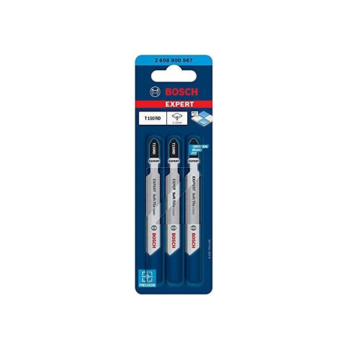 Bosch EXPERT Lama per Seghetto T150RD 3Stk Soft Tile Clean