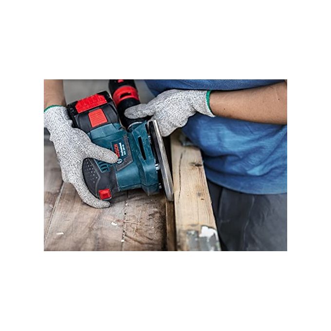 Bosch 10x Carte Abrasive Expert C470 con 7 Fori per Legno Duro Vernice su Legno 100x150mm Grana 240 Accessorio Levigatrice Palmare