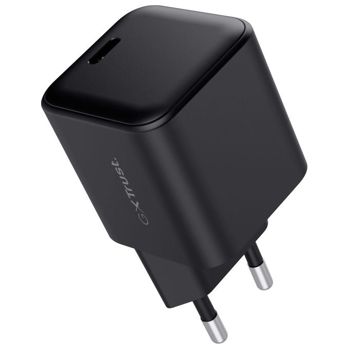 Trust GXT 1258 caricabatterie USB-C 65W GaN, ricarica rapida, compatibile Nintendo Switch 2, cavo 2m incluso, nero