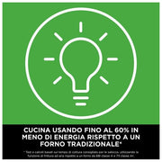 Ninja AF170EU Friggitrice ad Aria 6.2L Tecnologia Max Crisp con Piatto Grill 2000W