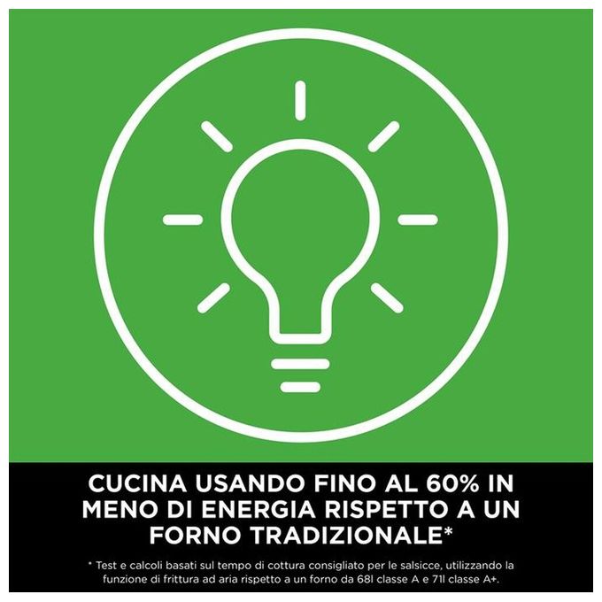 Ninja AF170EU Friggitrice ad Aria 6.2L Tecnologia Max Crisp con Piatto Grill 2000W