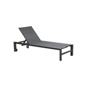 Amicasa BHR1073KD Lettino Prendisole Tropea Bianco e Antracite colore Bianco e Antracite