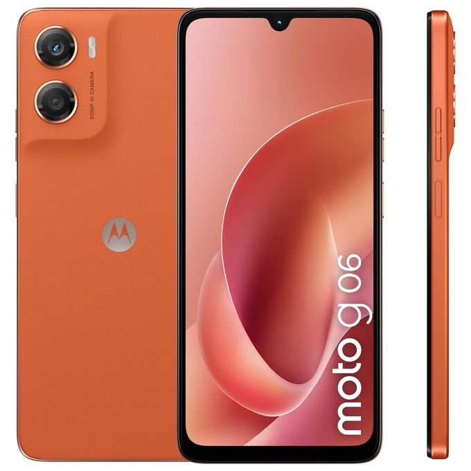 Motorola MOTO G06 4-64 ARABESQUE Smartphone 4 GB RAM 64 GB Storage Fotocamera 50 MP Display 6.88'' colore Arabesque