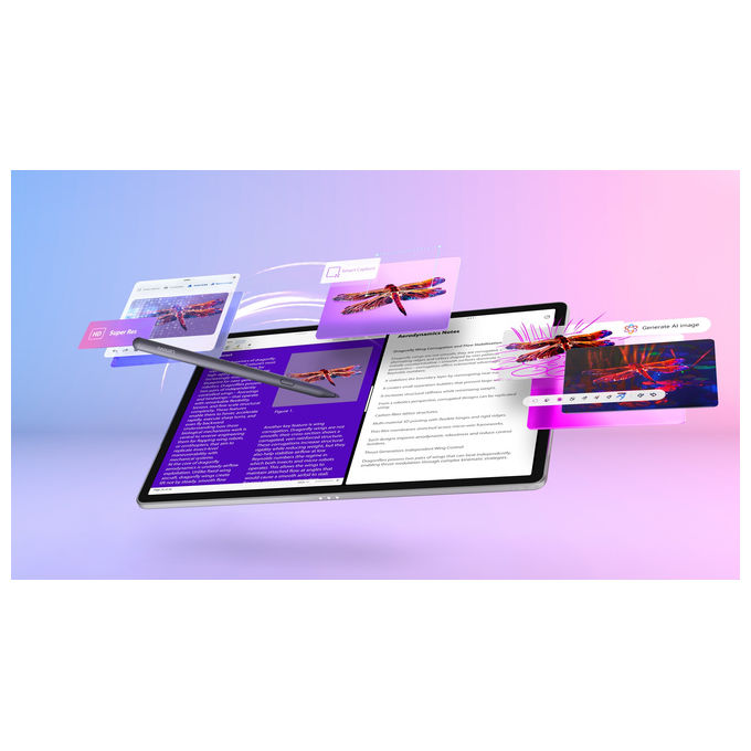 Lenovo ZAHD0864SE Idea Tab Pro Gen 2 Tablet Display 13'' 3504x2190 Pixel 144Hz RAM 12GB Memoria 256GB Wi-Fi 7 Android 16 colore Grigio