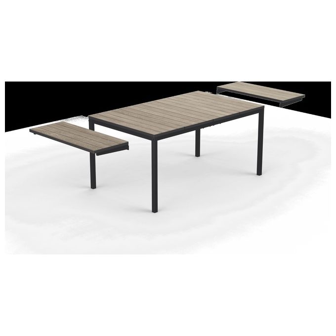 Keter Porto Nova Tavolo piano effetto legno Ashwood