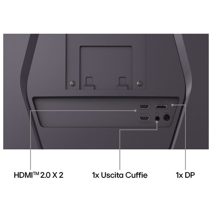 LG 27G610A-B.AEUQ UltraGear Monitor Gaming 27'' QHD 200Hz 1ms IPS FreeSync Premium HDR400 colore Nero