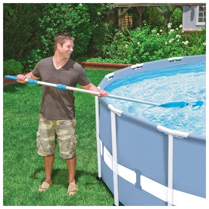Intex KIT_ Deluxe per la manutenzione della piscina accessori per la piscina set per la pulizia della piscina 5 pezzi Fino a 549 m Single