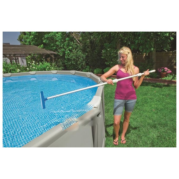 Intex KIT_ Deluxe per la manutenzione della piscina accessori per la piscina set per la pulizia della piscina 5 pezzi Fino a 549 m Single