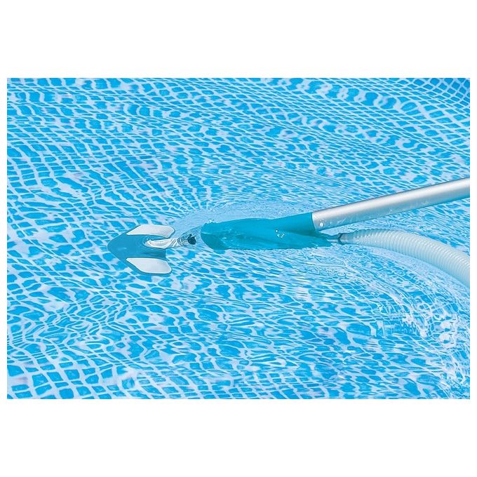 Intex KIT_ Deluxe per la manutenzione della piscina accessori per la piscina set per la pulizia della piscina 5 pezzi Fino a 549 m Single