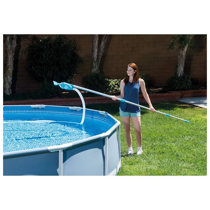 Intex KIT_ Deluxe per la manutenzione della piscina accessori per la piscina set per la pulizia della piscina 5 pezzi Fino a 549 m Single