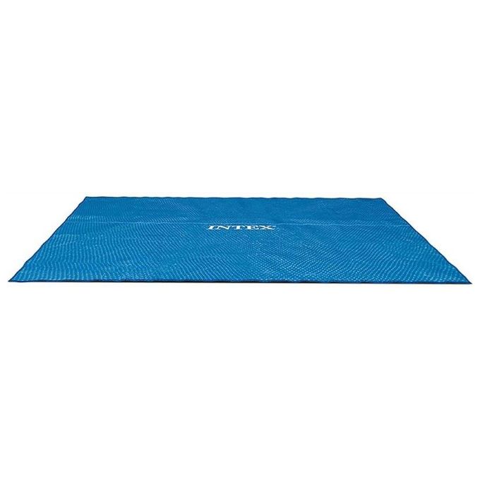 Intex 28016 Telo Termico Solare per Piscina Rettangolare 549x274 cm in Polietilene colore Blu