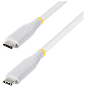 StarTech.com CC50CM40GUSB4TPW Cavo USB4 40 Gbps 240W PD 8K 60Hz Thunderbolt 4 Compatibile colore Bianco