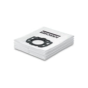 Karcher 2.863-006.0 Sacchetti Filtro in Vello per Aspiratori WD4 WD5 WD6 MV4 MV5 MV6 Confezione 4 Pezzi