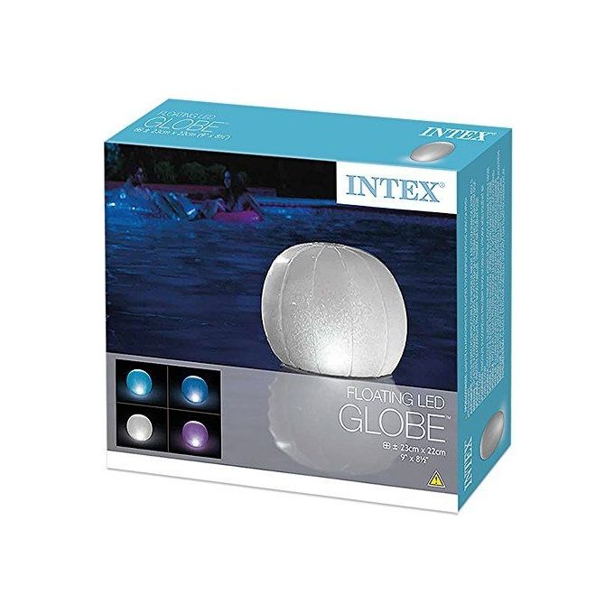 Intex Luce Galleggiante Rotonda 23X22 Cm