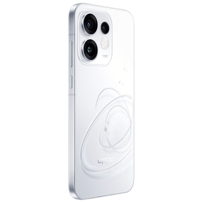 Oppo 110010237512 Reno16 5G Smartphone Tripla fotocamera 50MP+50MP+50MP Selfie 50MP Display 6.32 AMOLED 120Hz RAM 8GB ROM 512GB Batteria 6000mAh colore Bianco