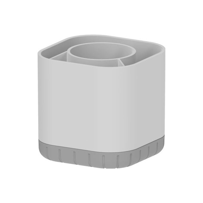 Guzzini Chef Line Scolaposate 4 Scomparti Base Removibile Lavastoviglie 13x13x12,4 cm colore Grigio