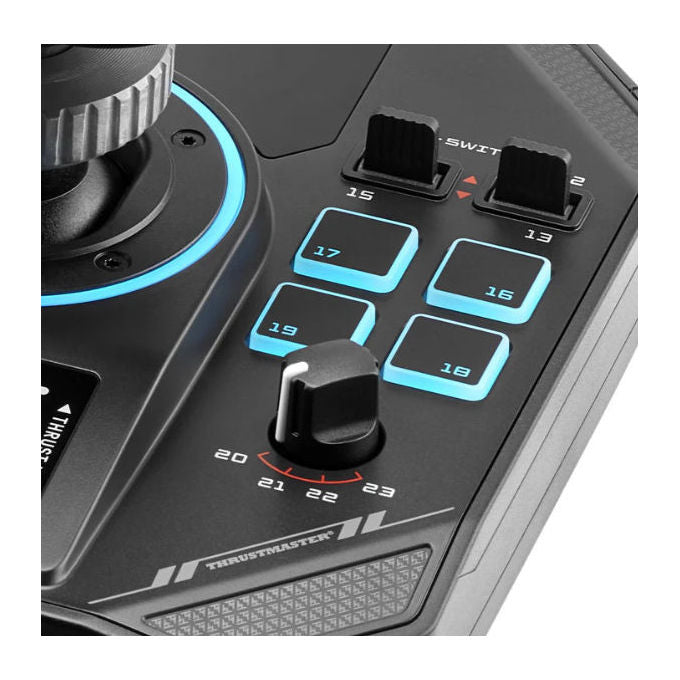 Thrustmaster 2960948 Sol-R 5 Base per Joystick PC 23 pulsanti 4 assi H.E.A.R.T. USB colore Nero