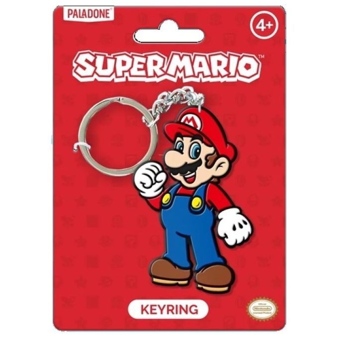 Paladone Portachiavi Super Mario Gadget da Collezione per Zaino e Chiavi