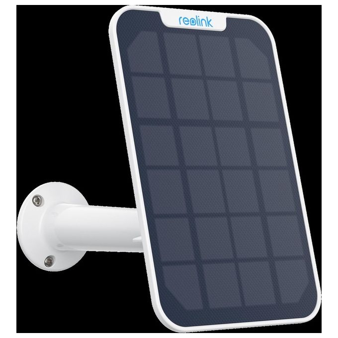 Reolink RL-B430-SOLAR Argus Series B430 Telecamera IP Wi-Fi Pan Tilt 5 MP Batteria Solare 128 GB colore Bianco