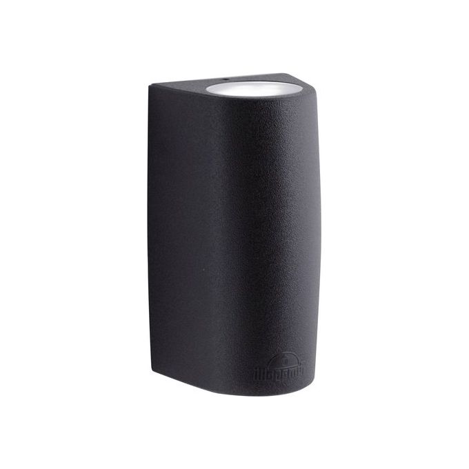 Fumagalli MARTA 90 2L Applique da Parete LED IP55 2x7W GU10 CCT colore Nero Satinato