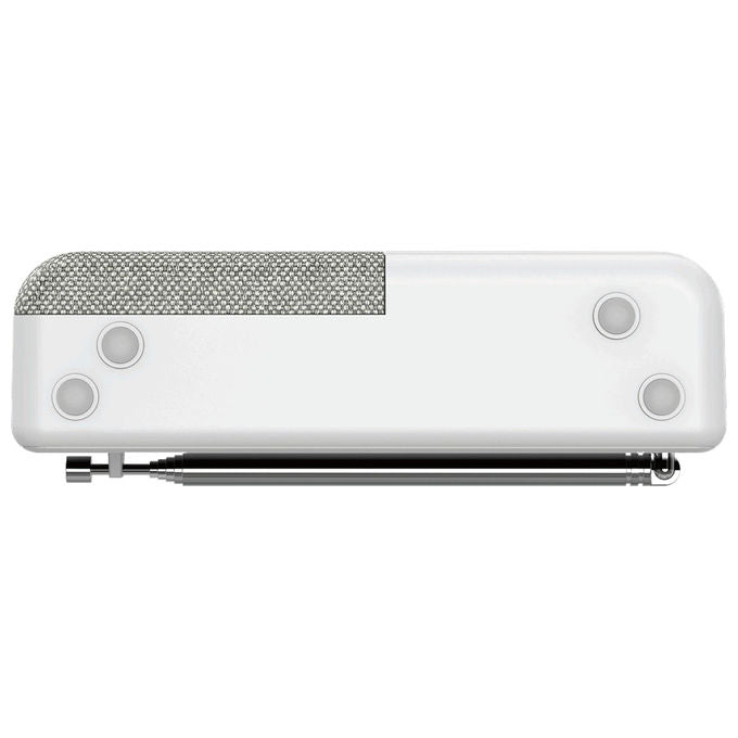 Kenwood CR-M33DAB Radio Portatile Digitale DAB DAB+ FM Bluetooth 5.3 Portata 10 m Batteria 2000 mAh 6 h colore Bianco