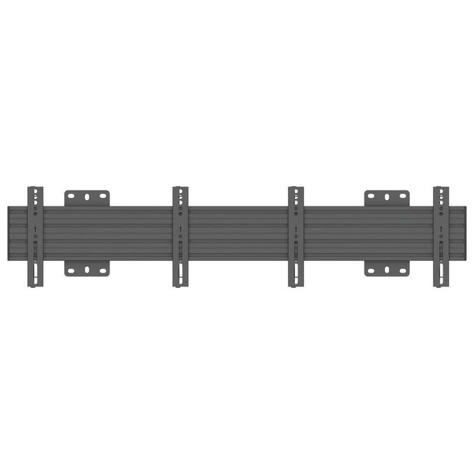 Multibrackets 7000 Supporto per Display Espositivi 2x 68 6 81 3 Pollici VESA 75x75 200x200 Fino a 30 Kg Colore Nero