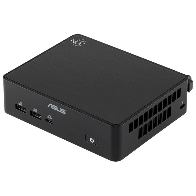 Asus 90AR00W2-M000D0 NUC 16 Pro Mini PC Barebone Intel Core Ultra 7 366H RAM fino a 128 GB SSD M.2 PCIe Wi-Fi 7 Bluetooth 6.0 Thunderbolt 4 colore Nero