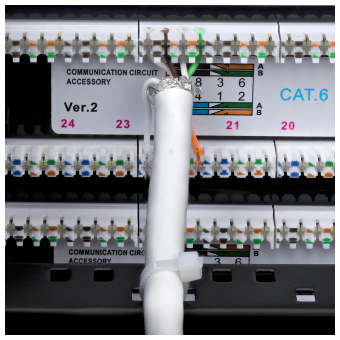 StarTech.com CPANEL48 Pannello Patch Cat6 48 porte 2U Rackmount RJ45 UTP 110 Punch-Down colore Nero