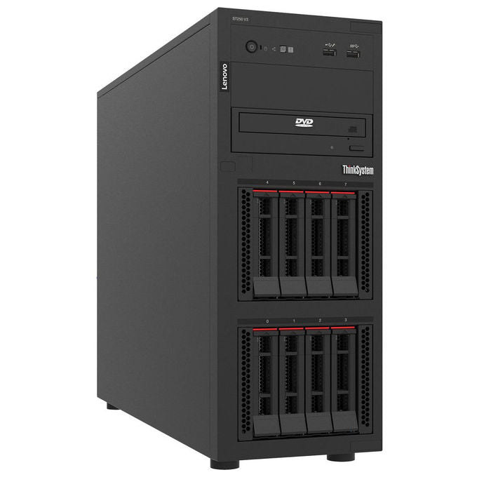 Lenovo 7DCE ThinkSystem ST250 V3 Server Tower Xeon 6353P 2.7 GHz 32 GB nessun HDD colore Nero