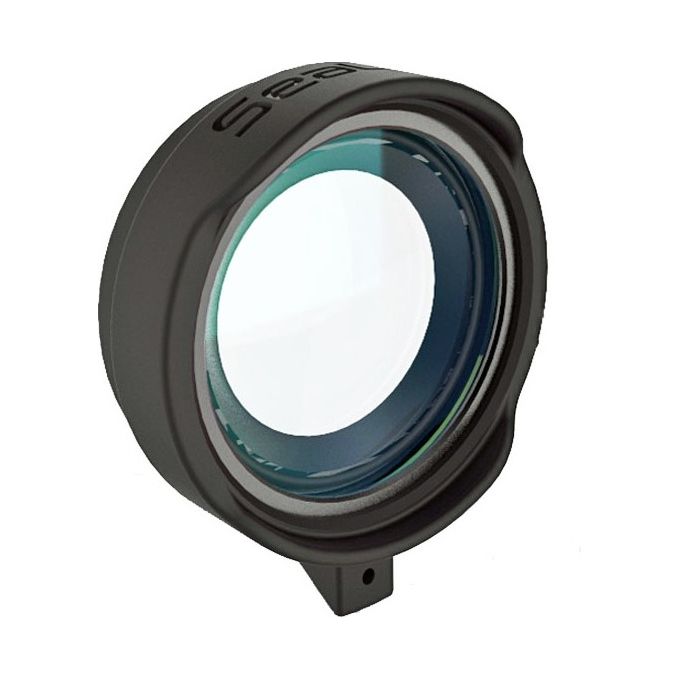Sealife 35.050.001 Obiettivo Super Macro per fotografia subacquea compatibile con Micro 3.0 e RM-4K lente bagnata a 2 elementi con distanza di messa a fuoco da 10 cm a 15 cm colore Nero