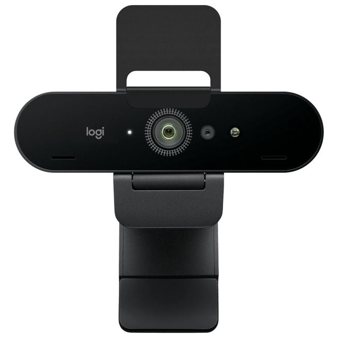 Logitech 960-001718 Brio 4K Webcam 13 MP Risoluzione 4096 x 2160 Pixel 90 fps USB-C Microfono Incorporato colore Grafite