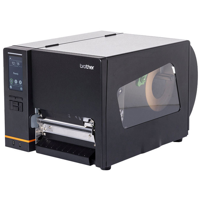 Brother TJ-6421TN Stampante per etichette Termica a trasferimento 203 DPI 304 mm-s colore Nero