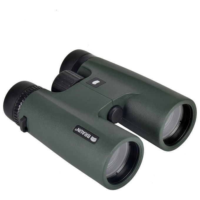 Braun 4000567200116 Wildline Binocolo 10x42 mm ULTRALIT Glass Lens campo visivo 106m 1000m colore olive green