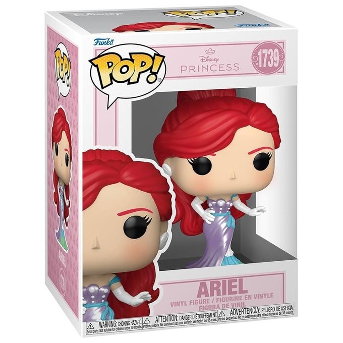 Funko 90306 Disney Princess Grand Entrances Figura POP! in Vinile di Ariel 9 cm colore Multicolore