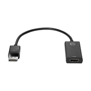 HP 2JA63AA Adattatore Video DisplayPort Maschio HDMI Femmina True 4K 3840x2160 60Hz 1m colore Nero