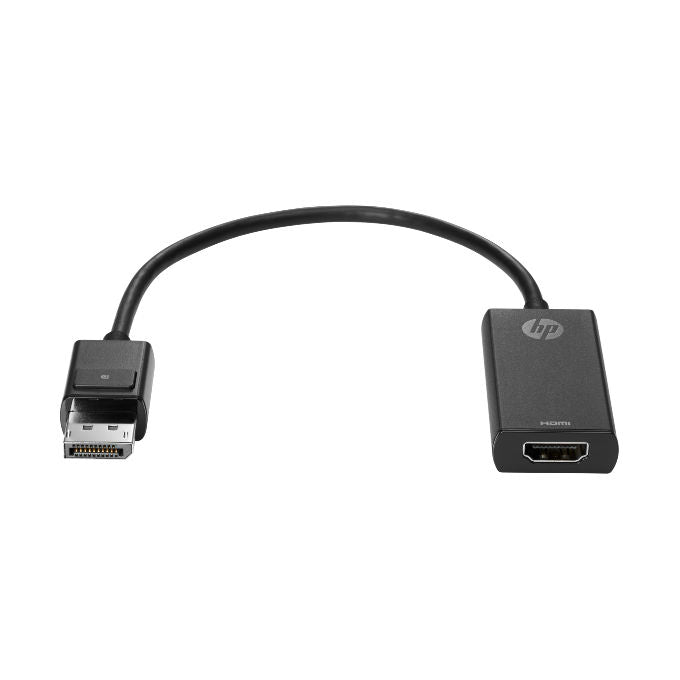 HP 2JA63AA Adattatore Video DisplayPort Maschio HDMI Femmina True 4K 3840x2160 60Hz 1m colore Nero