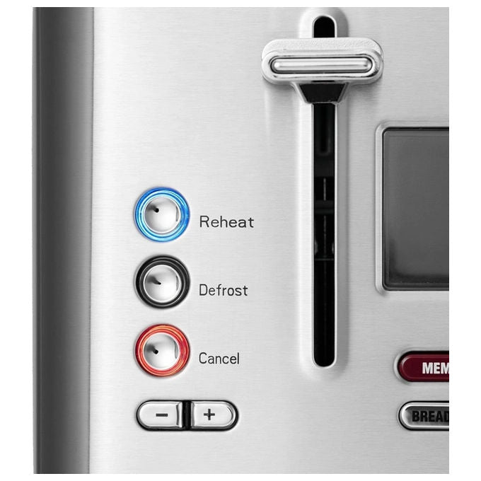Solis 8004 Flex Tostapane 2 Fessure 7 Programmi di Tostatura Potenza 950 W Vassoio Raccoglibriciole Rimovibile Riscaldatore per Panini Incluso colore Acciaio inossidabile