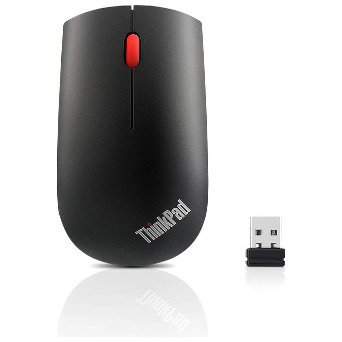 Lenovo ThinkPad Essential Wireless Mouse Laser 3 Pulsanti
