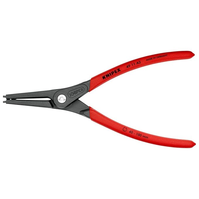 Knipex Pinza di Precisione per Anelli di Sicurezza Esterni 225mm