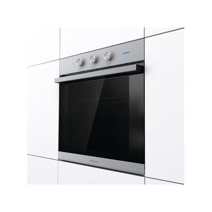 Hisense BI62111AXTC Forno da incasso Elettrico Ventilato 77 L Classe A 11 Funzioni Funzione Pizza 300°C AquaClean (60x60x56 cm) colore Nero Grigio
