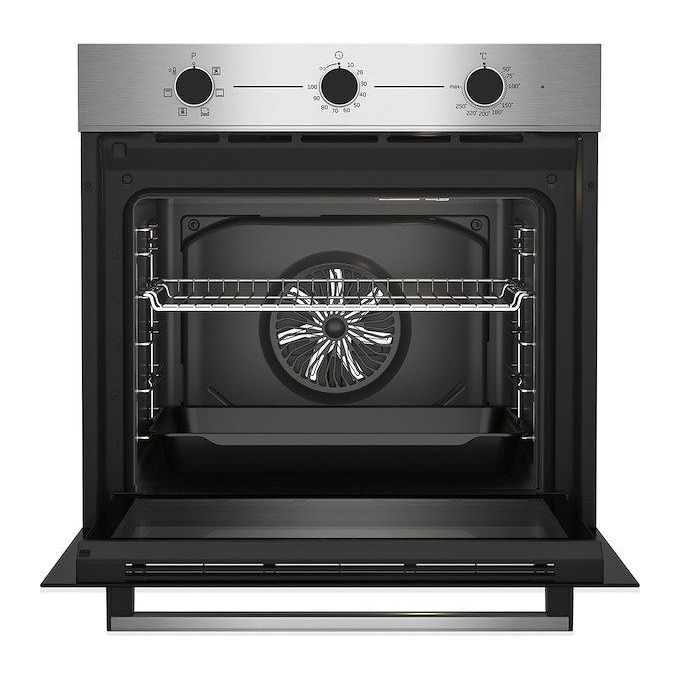 Beko BBIE14100X Multi6 Forno da incasso Elettrico Ventilato 72 L Classe A 6 Funzioni HidroClean (59.5x59.4x56.7 cm) colore Inox