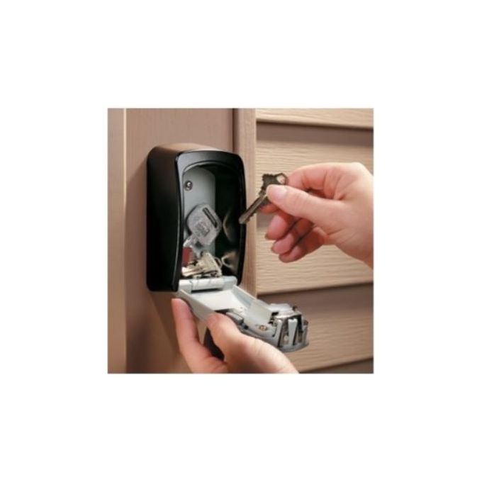 Master Lock 5403EURD Cassaforte Portachiavi a Combinazione Impermeabile Montaggio a Parete colore Grigio