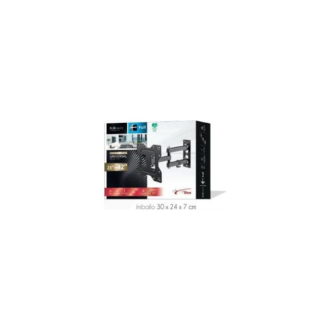G.b.s. Elettronica Supporto Elb-2342-3 3 Snodi per Tv 23-42'' Max 30Kg Vesa 100-200