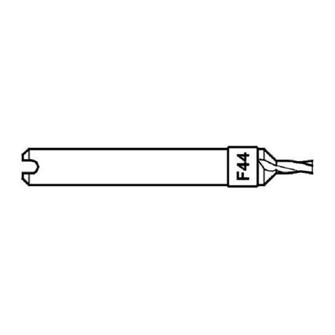 SILCA D740448ZB Fresino per Duplicatrice Matrix F44 per Chiavi FIAT con Profilo SIP22 in Acciaio HSS colore Nero