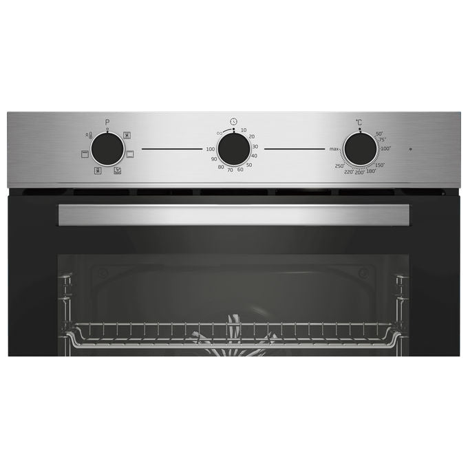 Beko BBIE12100X Beyond Forno da incasso Elettrico Ventilato 72 L Classe A 6 Funzioni Grill AeroPerfect (59.5x59.4x56.7 cm) colore Inox